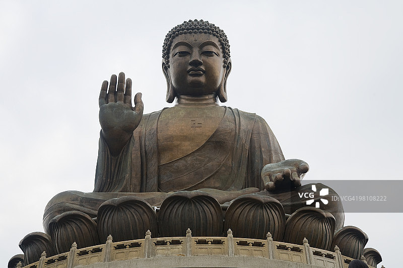 宝莲寺的佛像图片素材