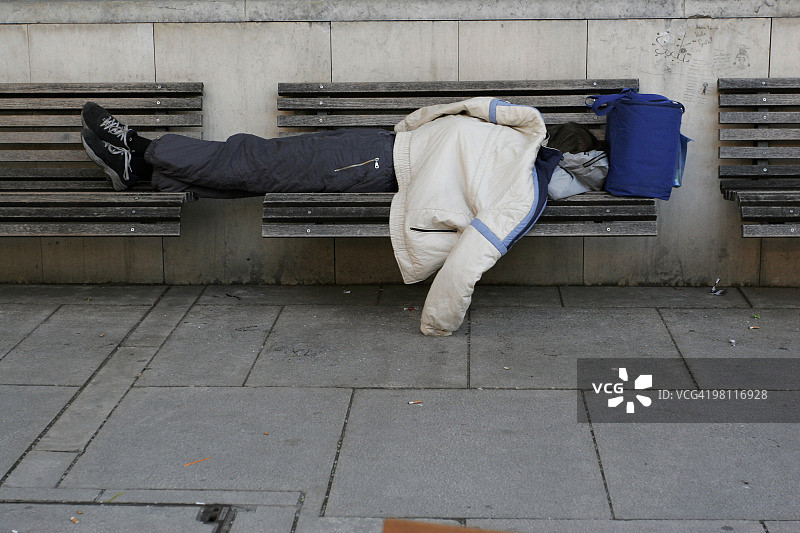 无家可归的人图片素材