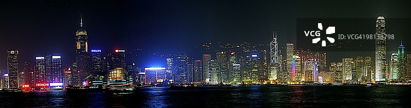 香港的天际线图片素材