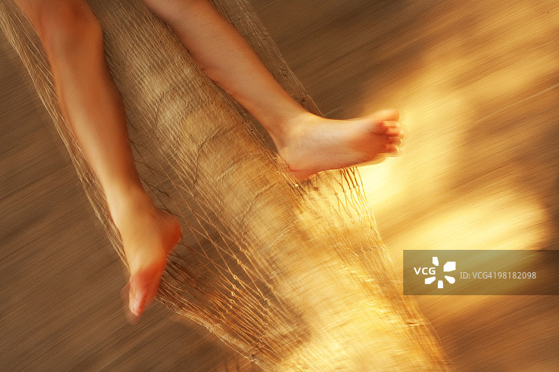 吊床休闲图片素材