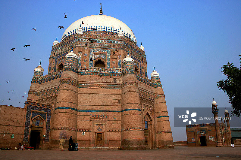 沙阿·鲁克恩·阿拉姆圣殿图片素材