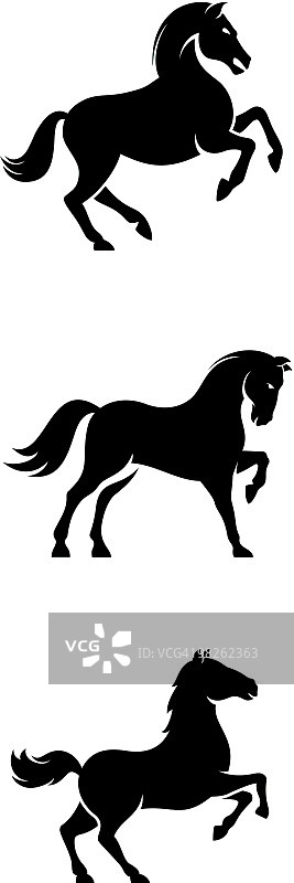 骏马套装4图片素材