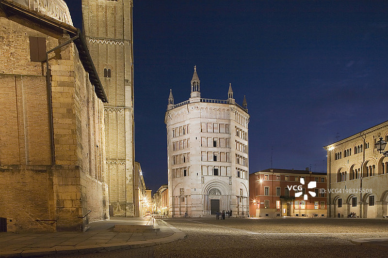 意大利帕尔马大教堂图片素材