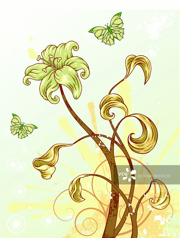 花的背景图片素材