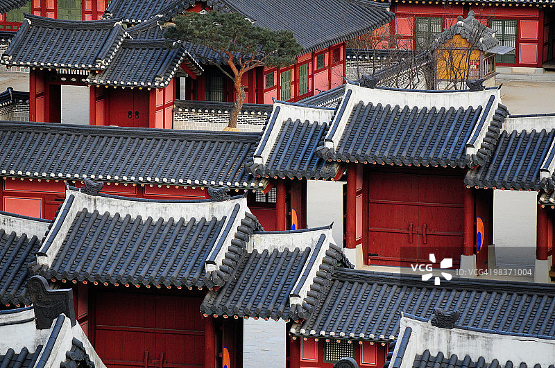 屋顶线条图片素材