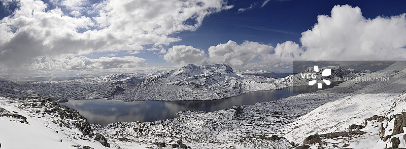 法达湖图片素材