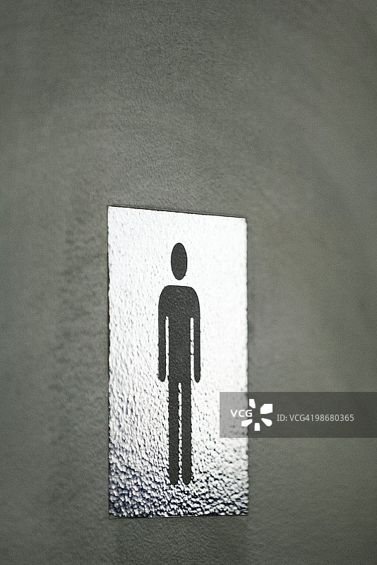 男洗手间门上的标志图片素材