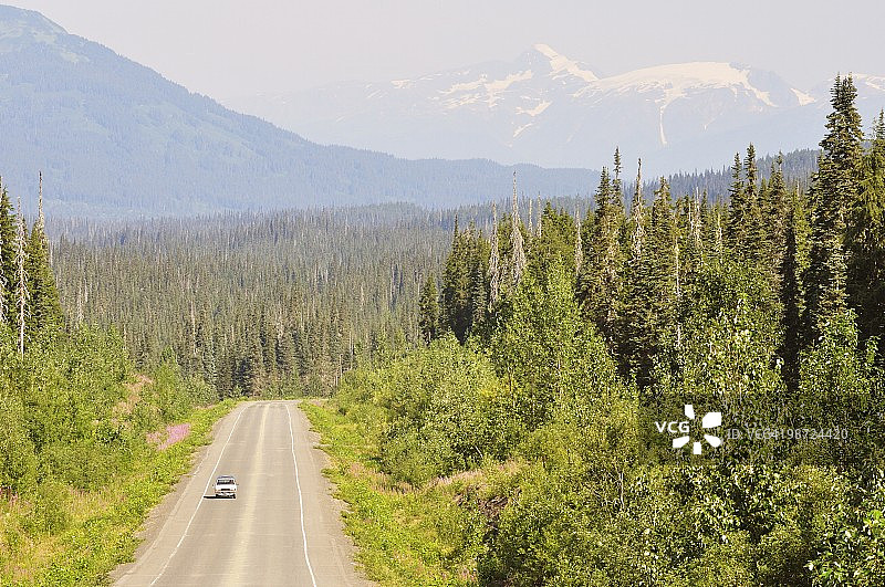 加拿大不列颠哥伦比亚省卡西尔公路，北美图片素材