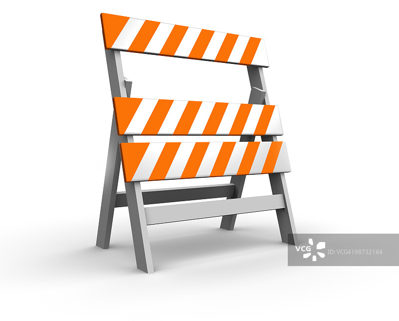 施工障碍物图片素材