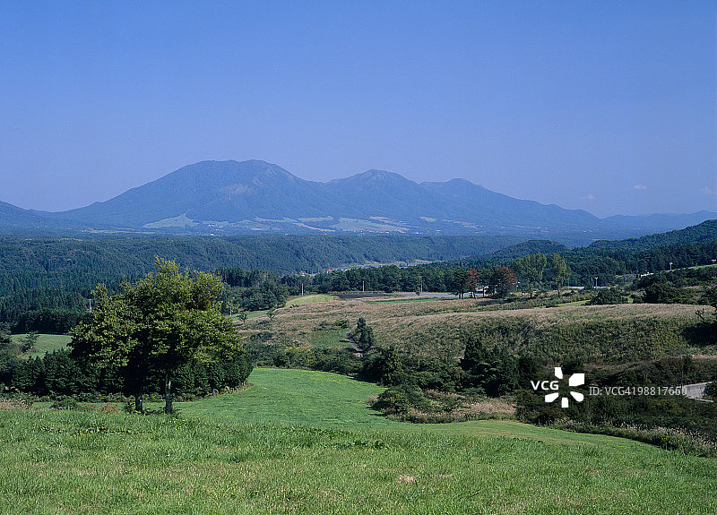蒜山三座，真庭市，冈山县，日本图片素材