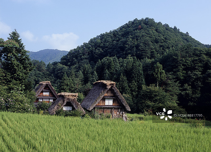 日本岐阜白川乡白川图片素材