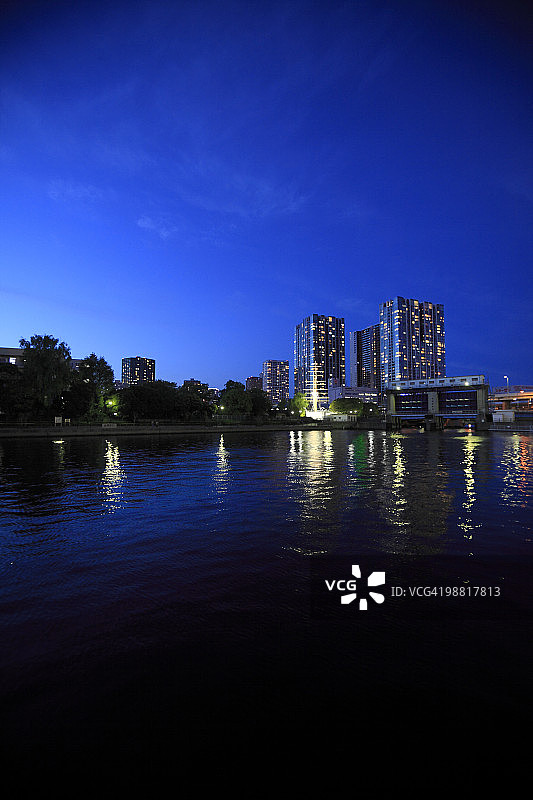 日本东京品川区天王洲岛图片素材