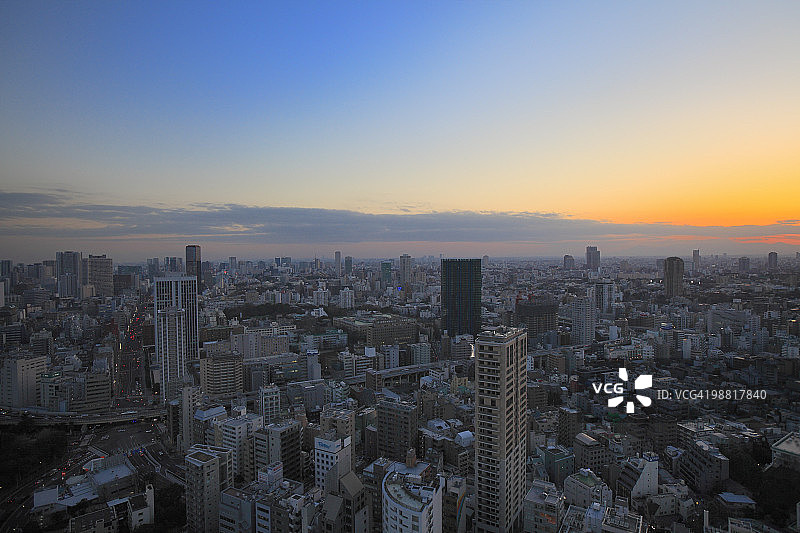东京港区城市风光图片素材