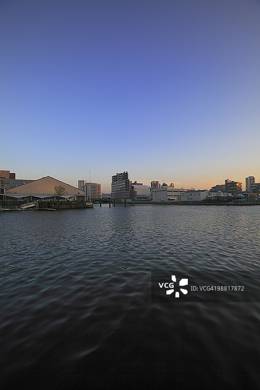 日本东京品川区天王洲岛图片素材