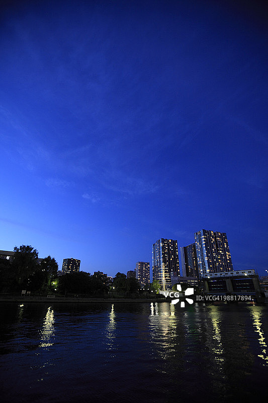 日本东京品川区天王洲岛图片素材
