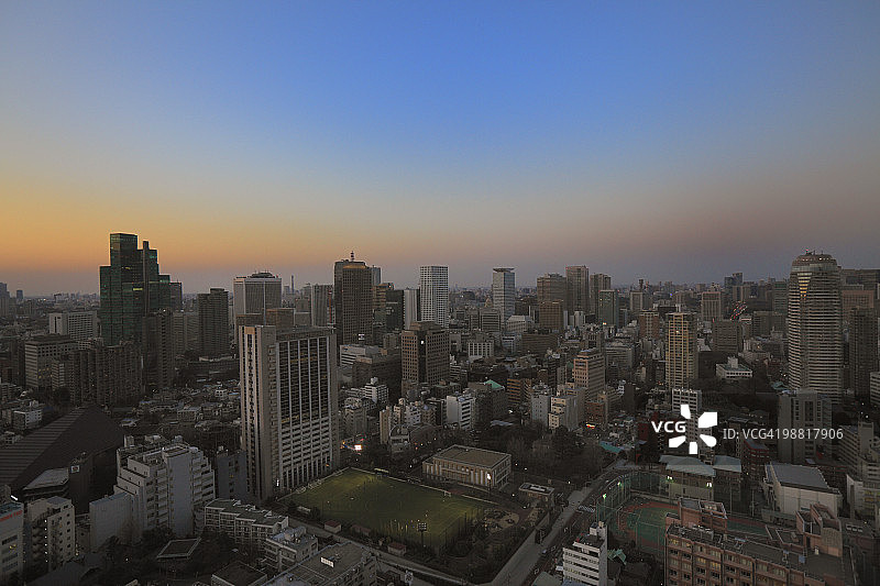 东京港区城市风光图片素材