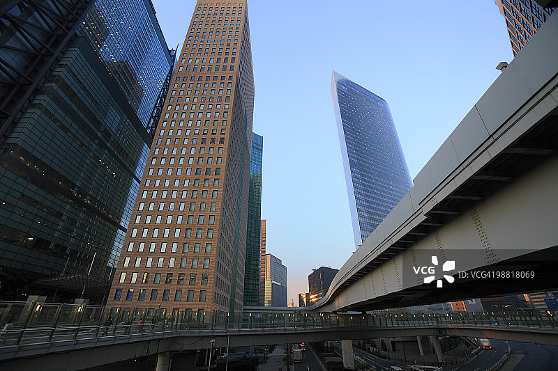 东京港区汐留图片素材