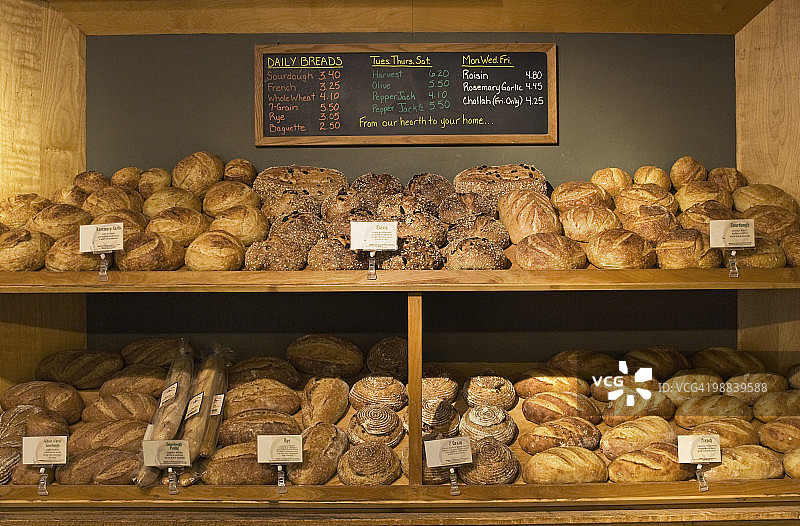 手工面包店图片素材