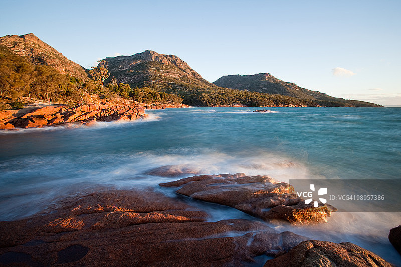 科尔斯湾 塔斯马尼亚 澳大利亚图片素材