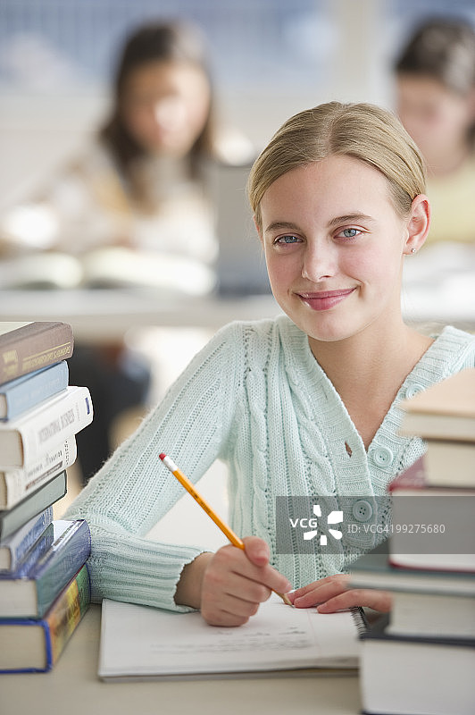 学生书写图片素材