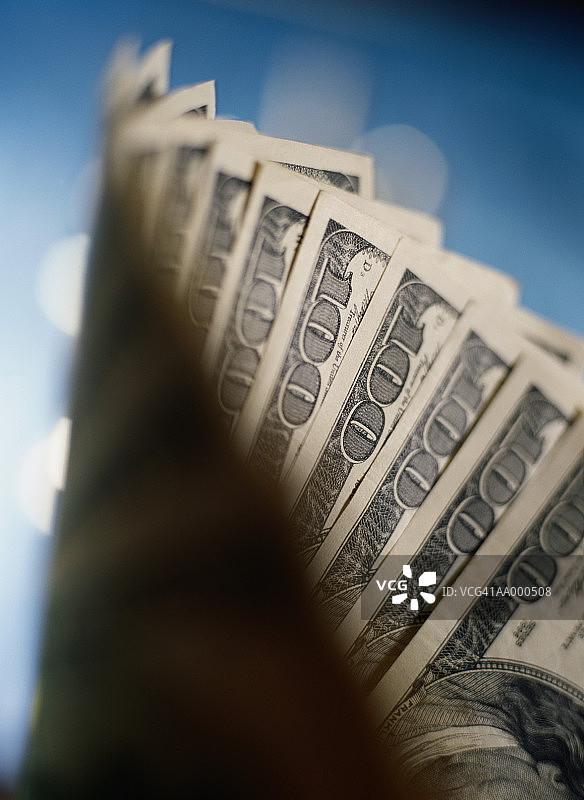 百元美钞图片素材