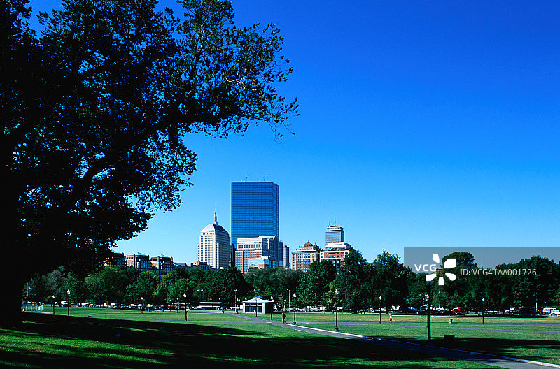 马萨诸塞州波士顿公共绿地图片素材