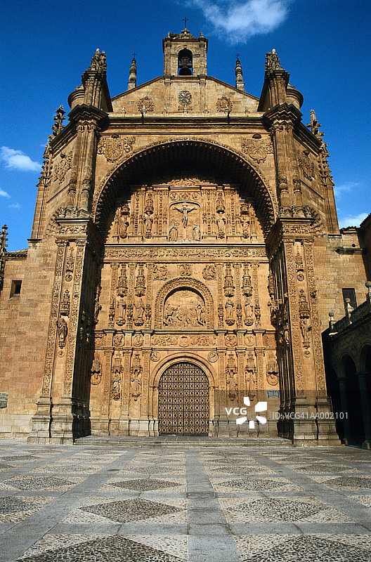 西班牙萨拉曼卡的圣埃斯特万修道院图片素材