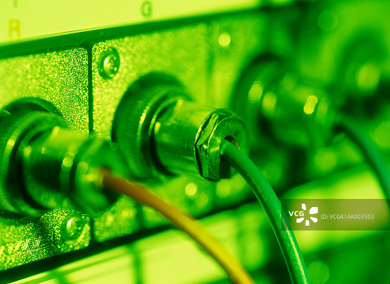 扬声器线缆细节图片素材