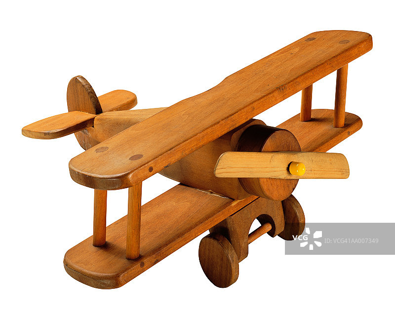 玩具双翼飞机图片素材