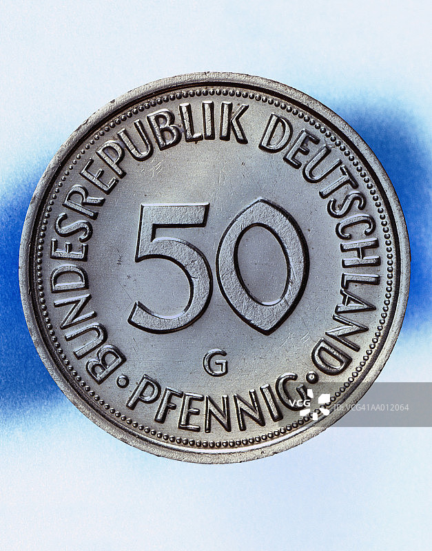 德国芬尼硬币图片素材