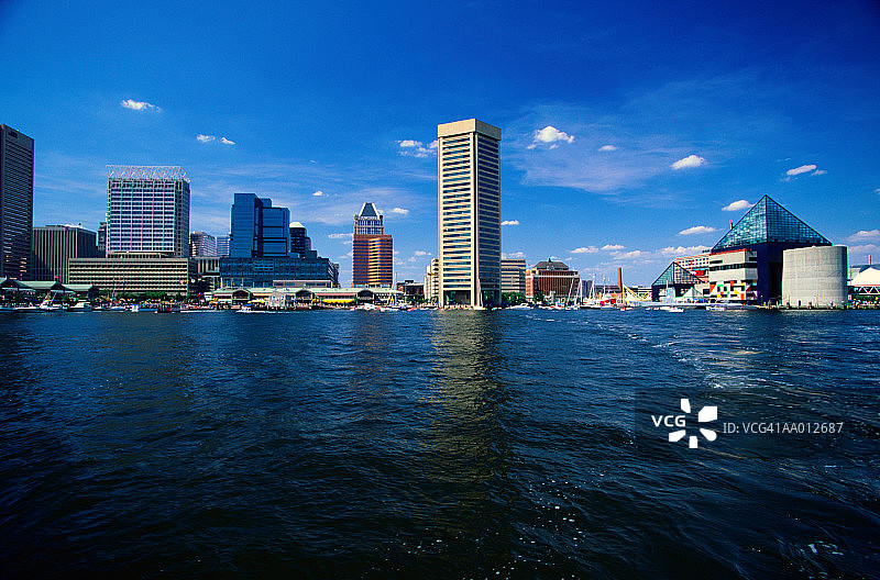 马里兰州巴尔的摩内港图片素材