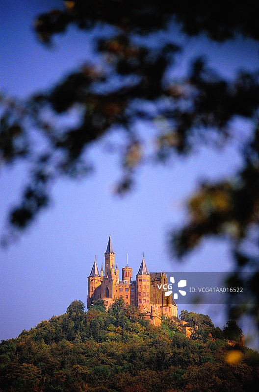 德国霍亨索伦城堡图片素材