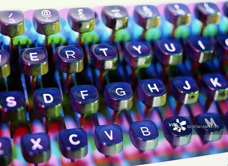 打字机按键图片素材