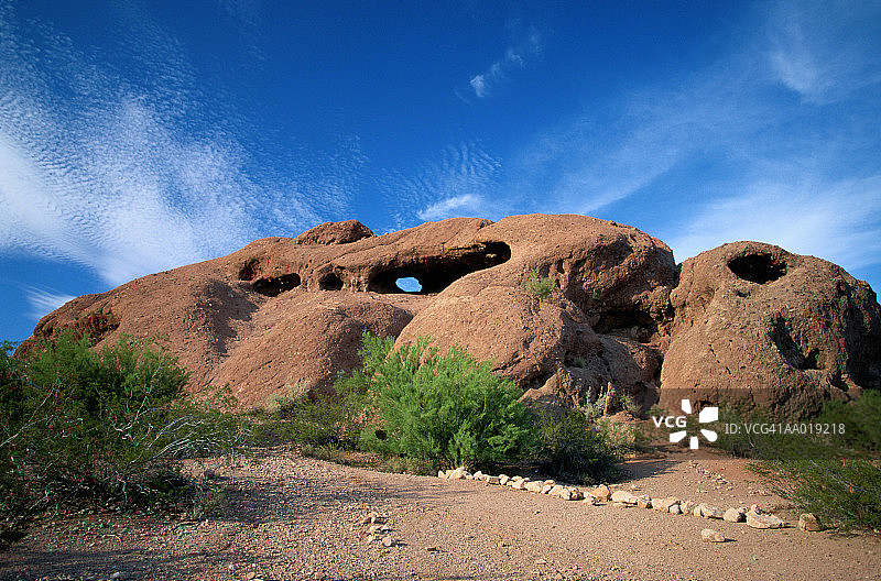 亚利桑那州的岩层图片素材