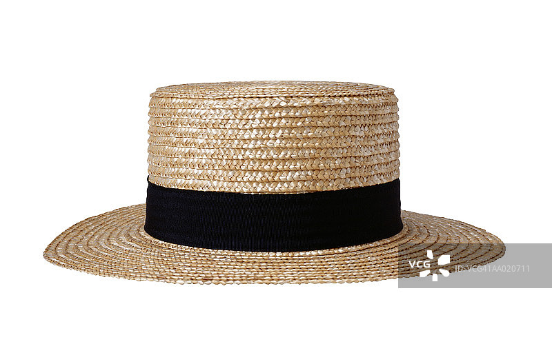 稻草帽子图片素材