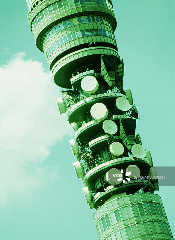 英国伦敦的电信塔图片素材