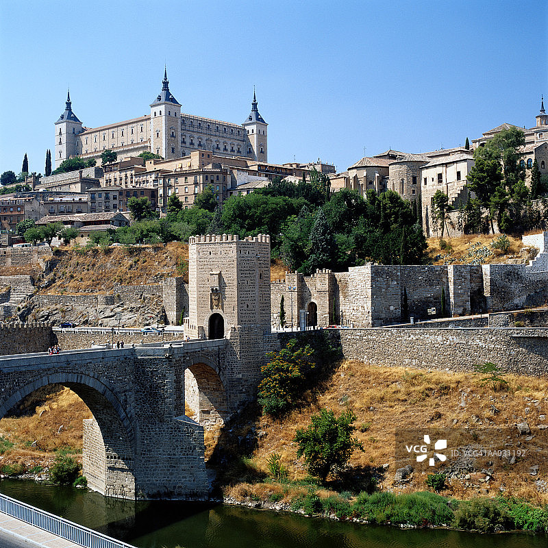 西班牙托莱多城堡图片素材