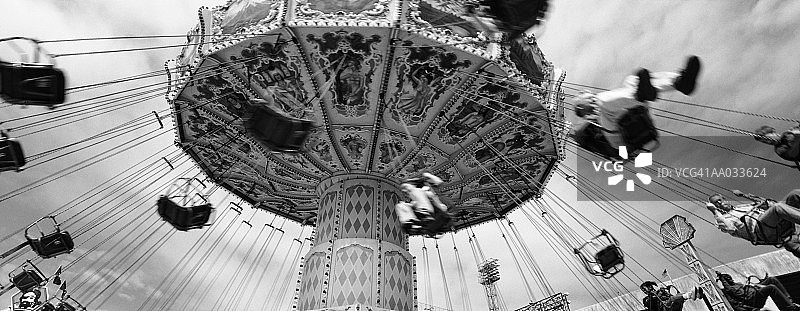 在达拉斯德克萨斯州博览会上乘坐图片素材