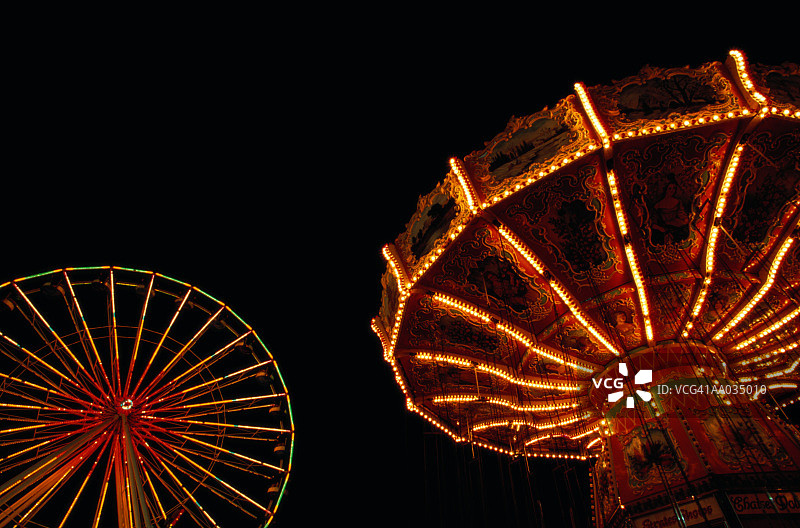 游乐园游乐设施图片素材