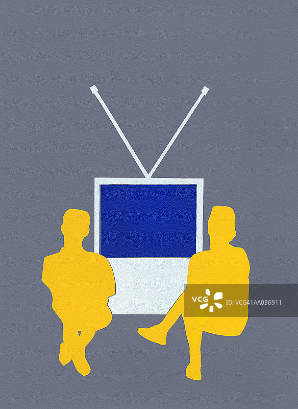 看电视图片素材