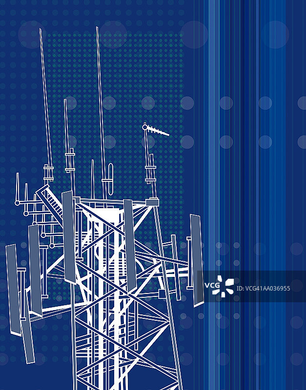 微波塔图片素材