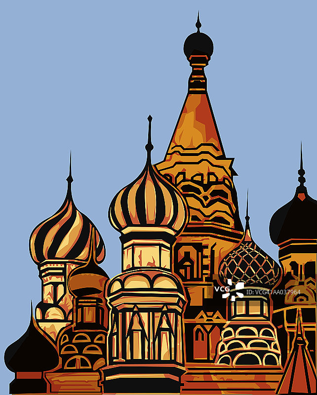 圣巴西尔大教堂图片素材