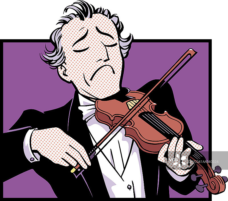 小提琴家图片素材