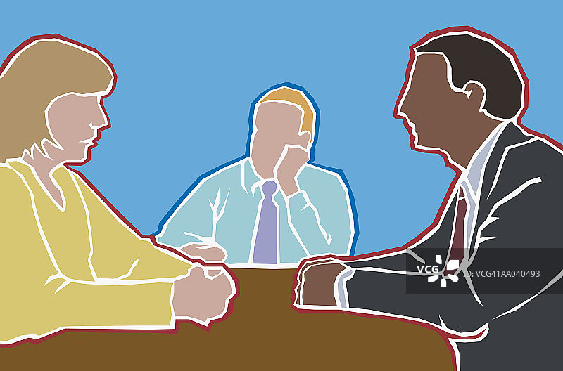 商务人士开会图片素材