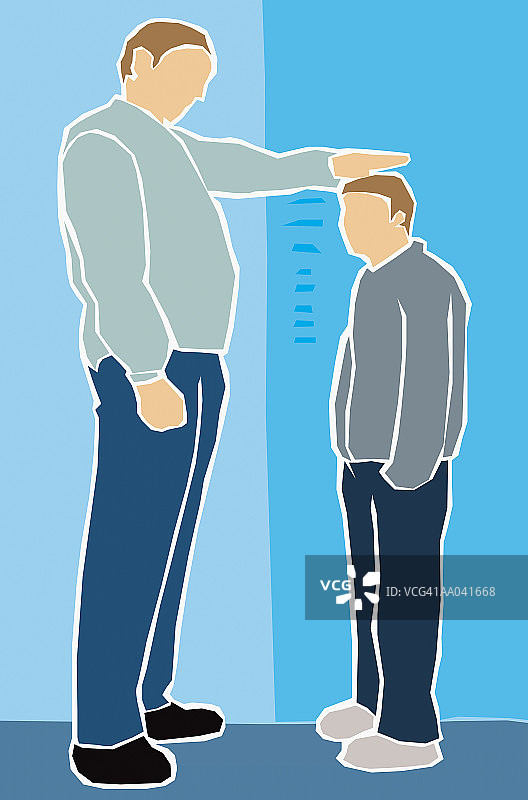 测量身高图片素材