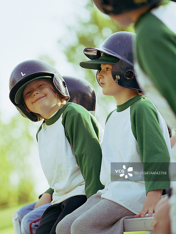 棒球队的男孩们图片素材