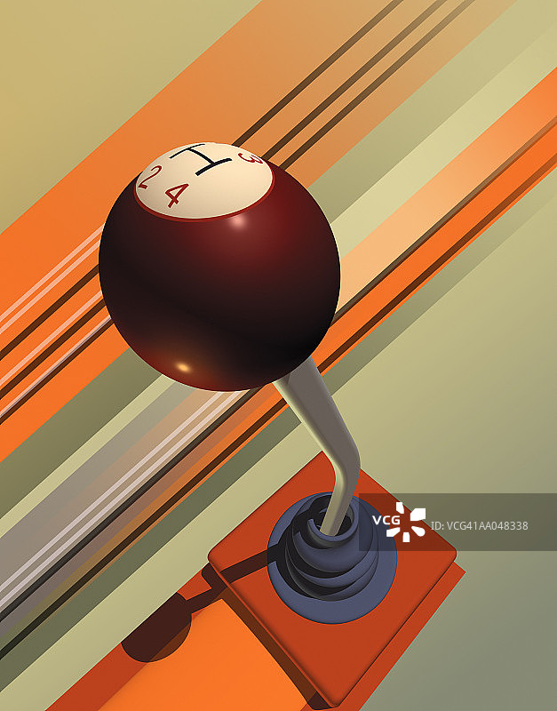 换挡杆俯视图图片素材