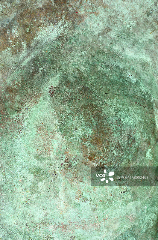 绿铜绿锈图片素材