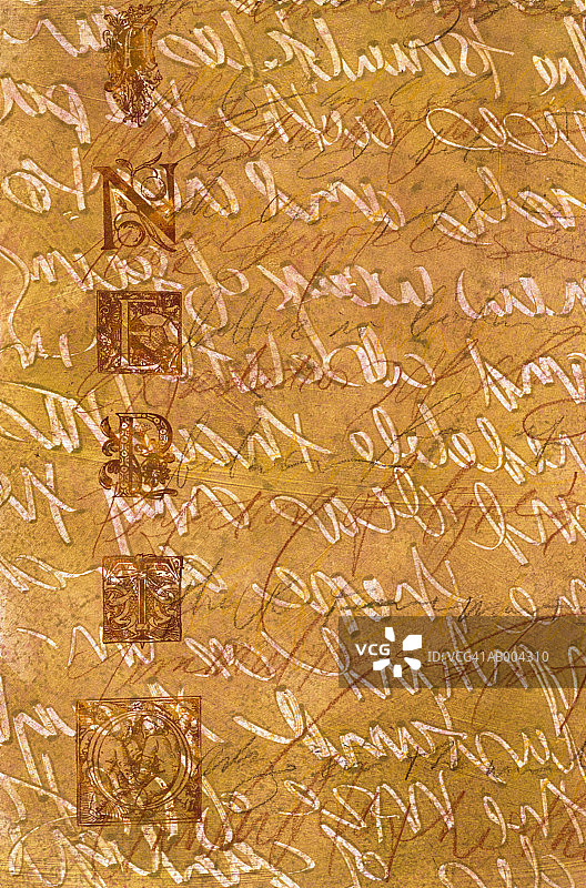 发光的字母图片素材