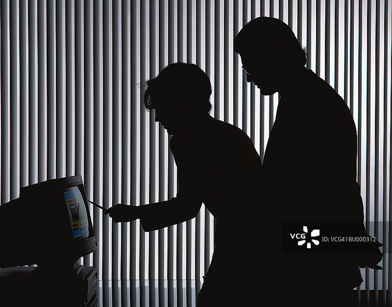 商业剪影图片素材